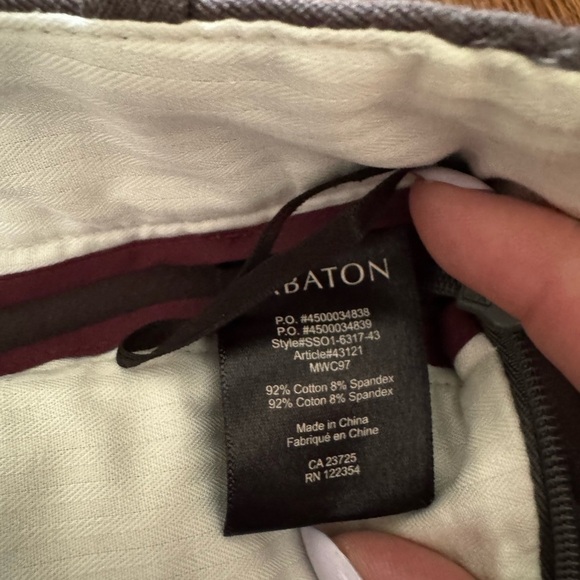 ARITZIA BABATON GREY bi stretch dress pants (size 6) - Picture 4 of 5